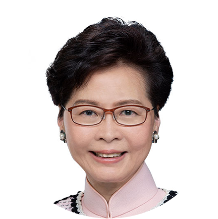 The Hon Mrs Carrie Lam Cheng <span class='d-inline-block'>Yuet-ngor</span>